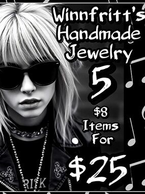 5 $8 Items For $25💫Winnfritt’s Handmade Jewelry